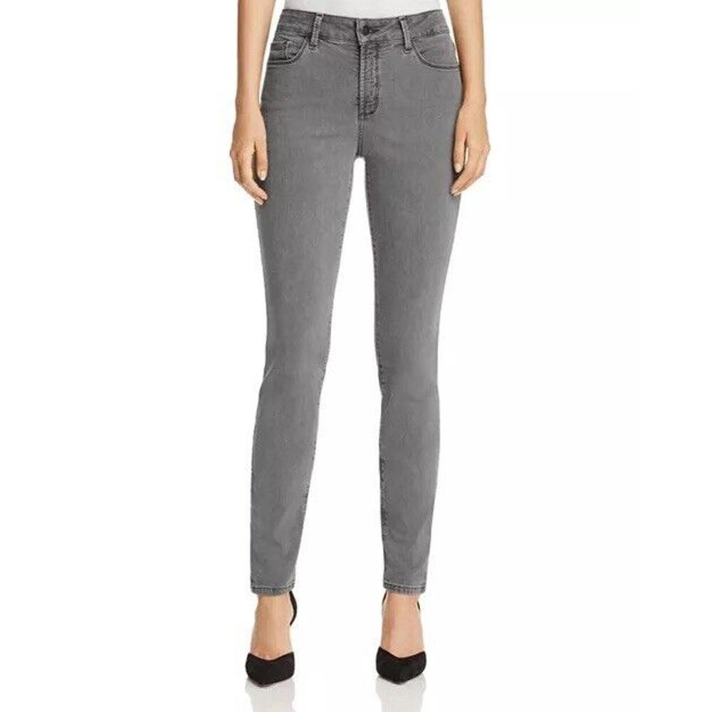 NYDJ Size 12 Jeans Alina Legging Jeans in Vintage Pewter Lift Tuck Denim Stretch